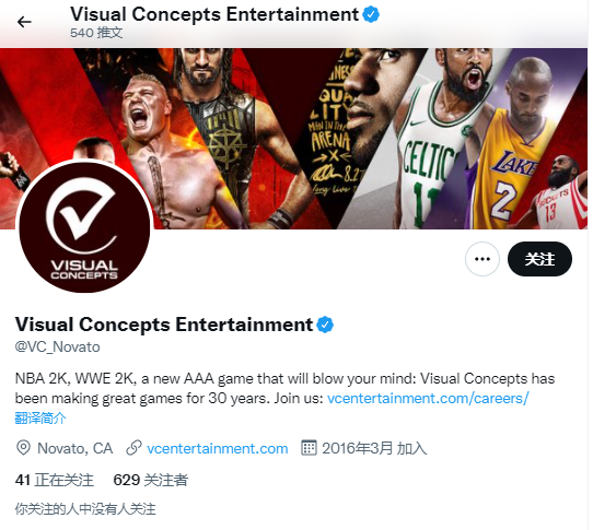 《NBA》《WWE》厂商Visual Concepts正在开发一款3A级开放世界赛车游戏