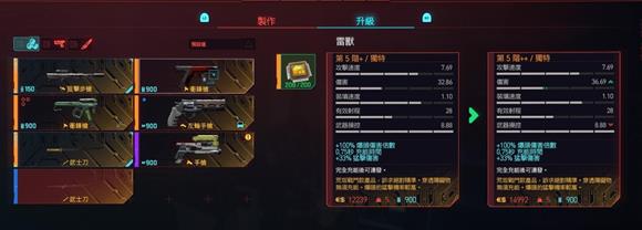 《赛博朋克》武器升阶方法3